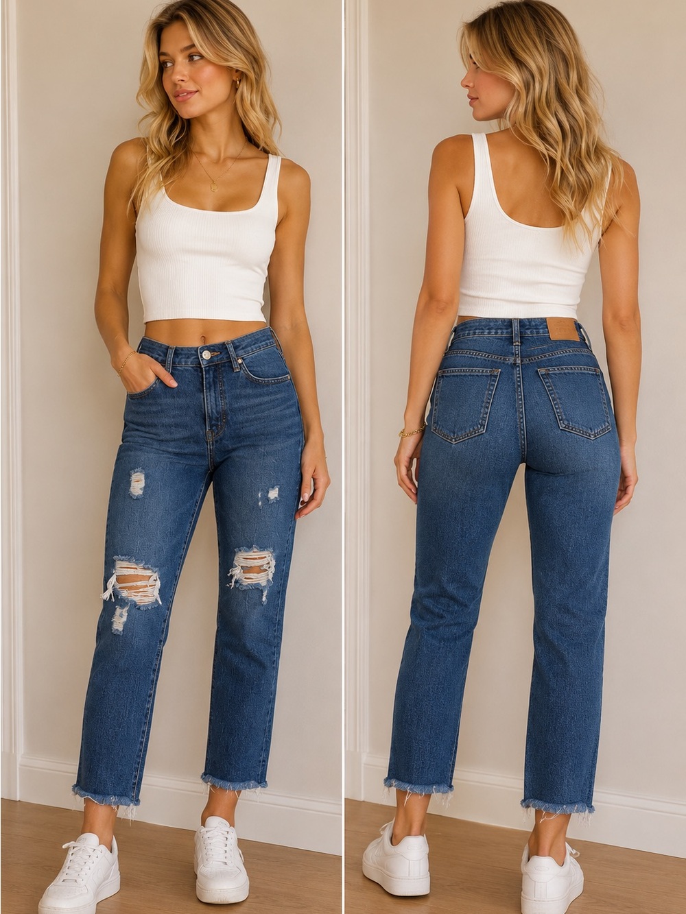 Levi's Classic Blue Denim Jeans